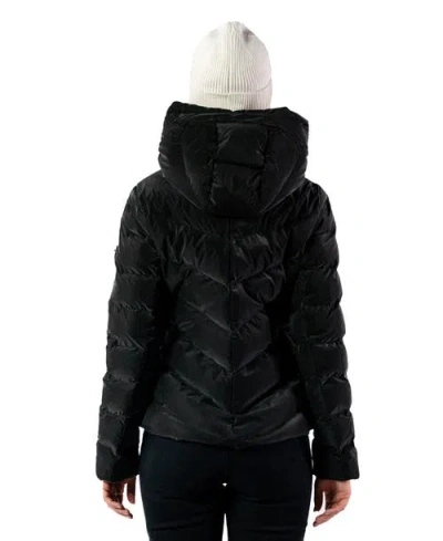 Woodpecker Robin Medium Weight Coat In Black