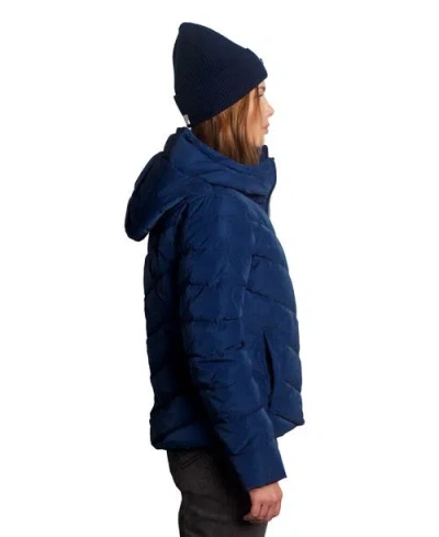 Woodpecker Robin Medium Weight Coat In Blue