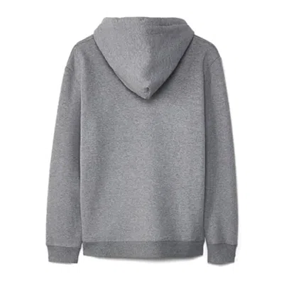 Patagonia Logo-print Recycled Polyester And Cotton Blend Hoody In Gray