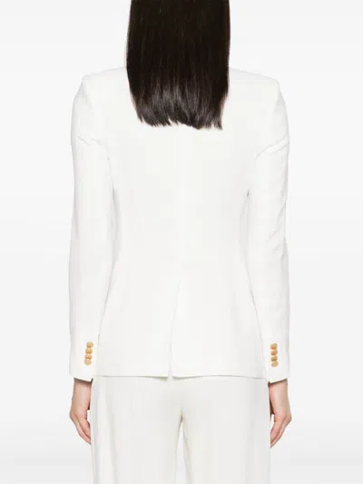 Tagliatore Twill Double-breasted Blazer In Animal Print