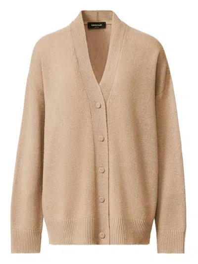 Fabiana Filippi Cashmere And Silk Sweater In Gold