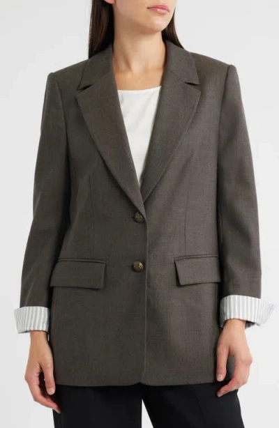 Kobi Halperin Forrest Wool Blend Jacket In Brown