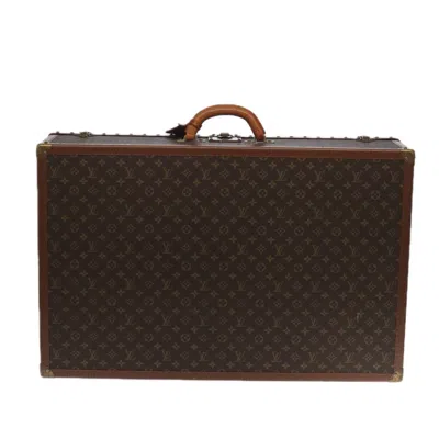 Pre-owned Louis Vuitton Alzer Brown Canvas Travel Bag ()