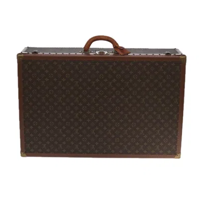 Pre-owned Louis Vuitton Alzer Brown Canvas Travel Bag ()