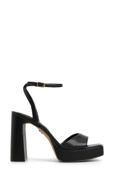 Aldo Women's Lothon Two-piece Platform Heeled Dress Sandals In Black