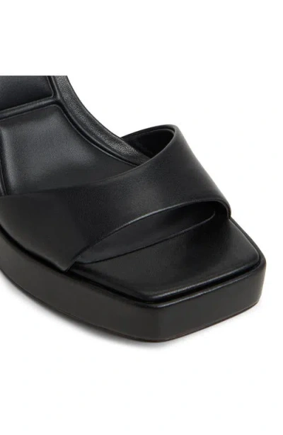 Aldo Women's Lothon Two-piece Platform Heeled Dress Sandals In Black