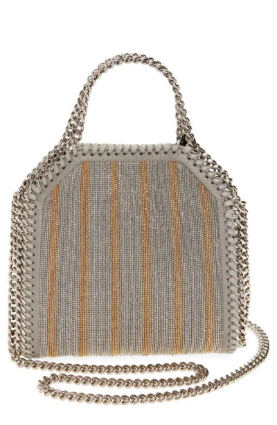 Stella Mccartney "falabella" Micro Tote Bag In Gray