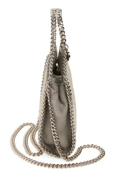 Stella Mccartney "falabella" Micro Tote Bag In Gray