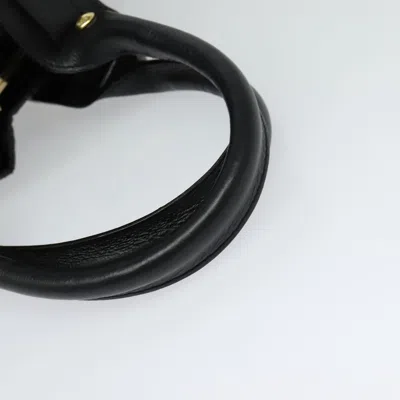 Pre-owned Louis Vuitton Biker Black Leather Tote Bag ()
