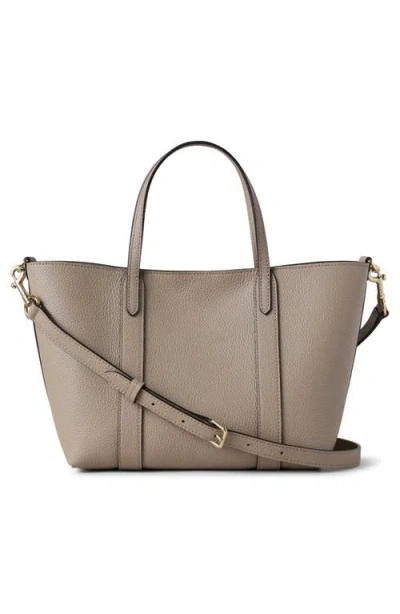 Mulberry Mini Bayswater Tote Small Classic Grain In Neutral