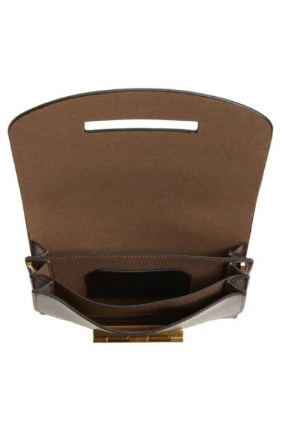 Allsaints Etta Small Leather Clutch Bag In Red