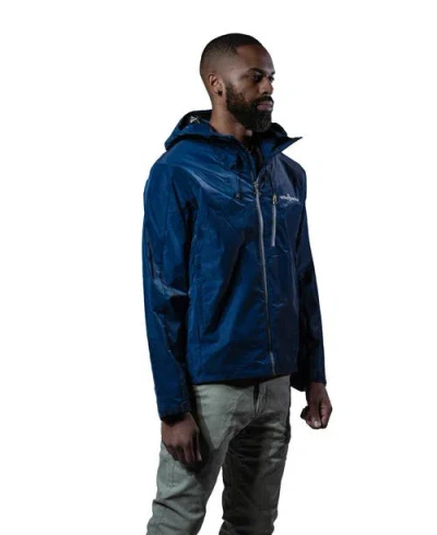 Woodpecker Wind Rain Shell Jacket In Blue