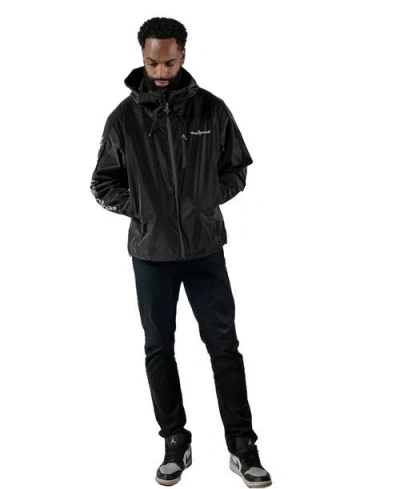 Woodpecker Wind Rain Shell Jacket In Black