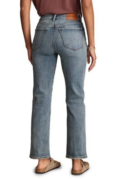 Lucky Brand Women's Zoe Straight Jeans In Gray