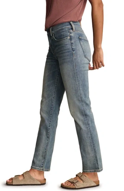 Lucky Brand Women's Zoe Straight Jeans In Gray