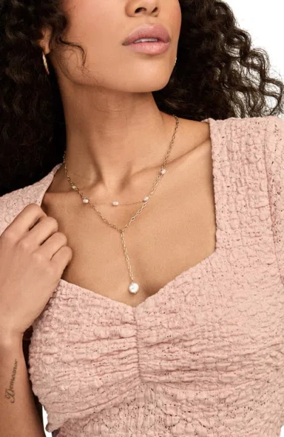 Lucky Brand Women's Textured Sweetheart Neck Babydoll Top In Pink