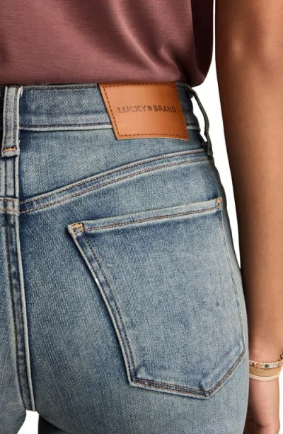 Lucky Brand Women's Zoe Straight Jeans In Gray