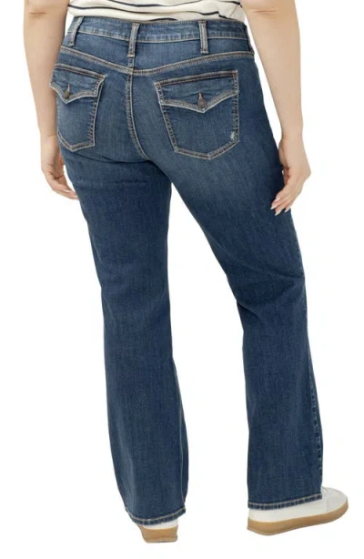 Silver Jeans Co. Elyse Bootcut Jeans In Blue