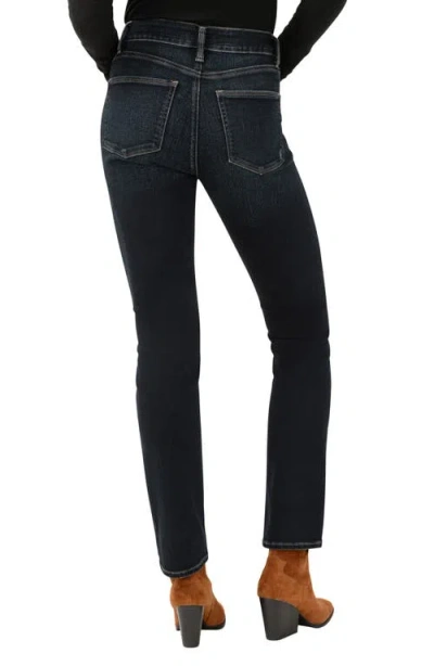 Silver Jeans Co. Women's Avery High Rise Curvy Fit Straight Leg Jeans In Black