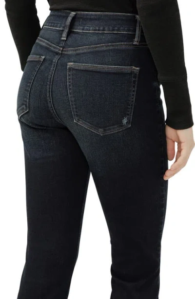 Silver Jeans Co. Women's Avery High Rise Curvy Fit Straight Leg Jeans In Black