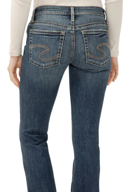 Silver Jeans Co. Women's Tuesday Low Rise Slim Bootcut Jeans In Blue
