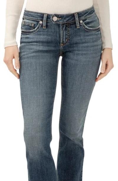 Silver Jeans Co. Women's Tuesday Low Rise Slim Bootcut Jeans In Blue