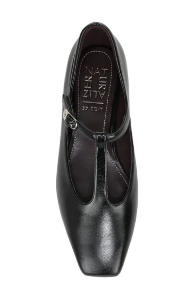 27 Edit Naturalizer Bella T-strap Flat In Black