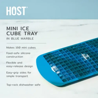Host Mini Ice Cube Tray In Blue