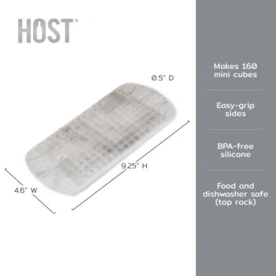 Host Mini Ice Cube Tray In Gray