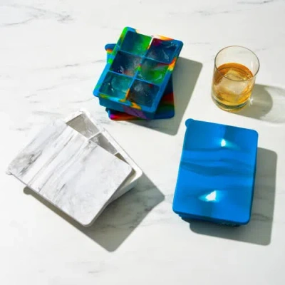 Host 2" Ice Cube Tray With Lid In Blue