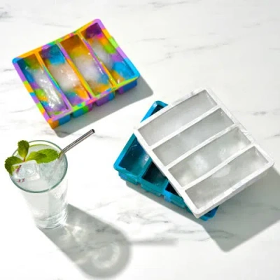 Host Water Bottle Ice Cube Tray In Blue