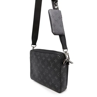 Pre-owned Louis Vuitton Monogram Eclipse Black Monogram Eclipse Noir Monogram Eclipse Shoulder Bag ()