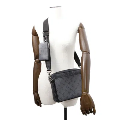 Pre-owned Louis Vuitton Monogram Eclipse Black Monogram Eclipse Noir Monogram Eclipse Shoulder Bag ()