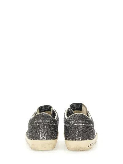 Golden Goose Tory Burch Light Cream Flat Shoes In Silver