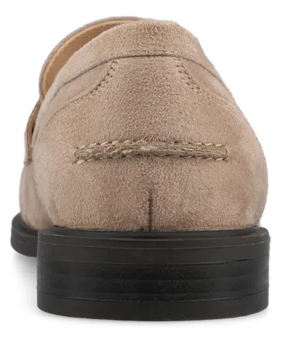 Journee Collection Journee Womens Brooks Penny Loafer In Brown