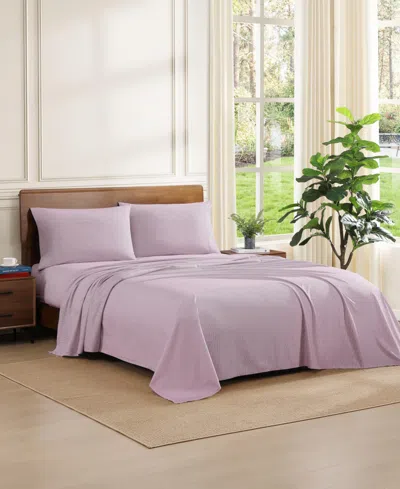 Tommy Hilfiger Ithaca Stripe Cotton Percale Sheet Set In Pink