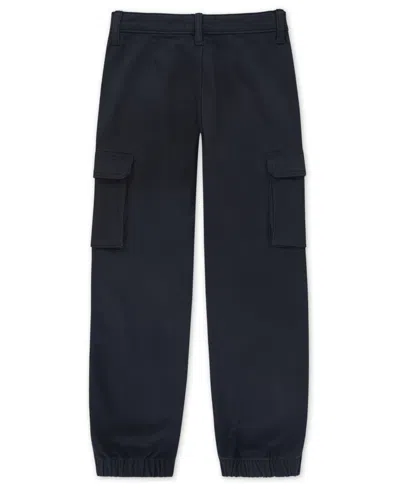 Abercrombie Girls Elevated Cargo Joggers In Black