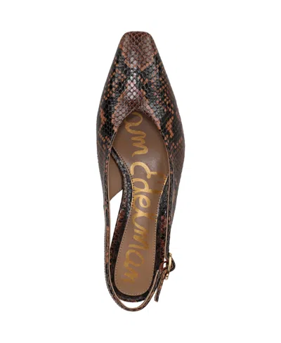 Sam Edelman Women's Ronnie Slingbacks In Multi