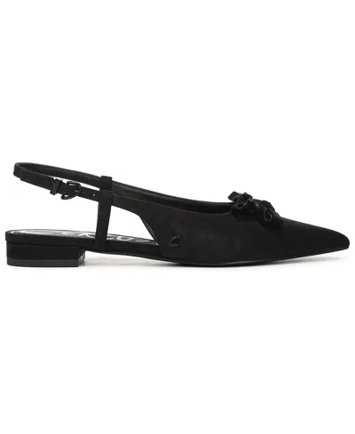 Circus Ny By Sam Edelman Women's Delanie Pointed-toe Slingback Flats In Black