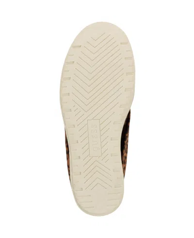 Guess Women's Guinna Fold Over Slouchy Booties In Brown