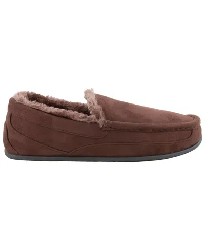 Deer Stags Spun Mens Slip-on Slippers In Brown