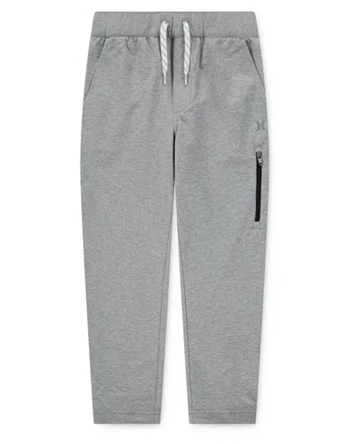 Hurley Big Kid Boys Quick Dry Straight Regular Fit Pull-on Pant In Gray