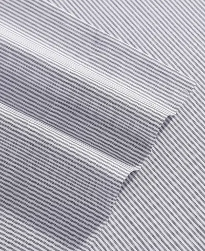 Tommy Hilfiger Printed 200-thread Count Cotton Percale 3-pc. Sheet Set, Twin Xl In White