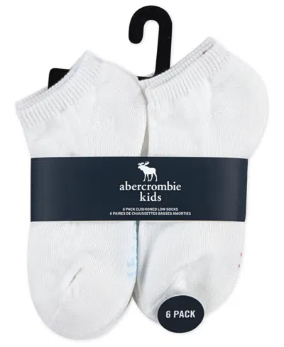 Abercrombie 6-pack Neutral Low Socks In Gray