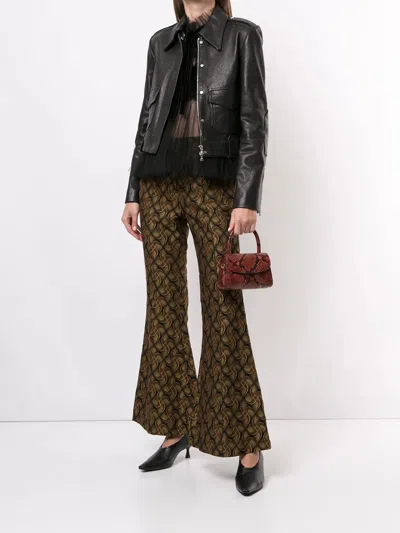 Khaite Cordelia Motorcycle Jacket In Black
