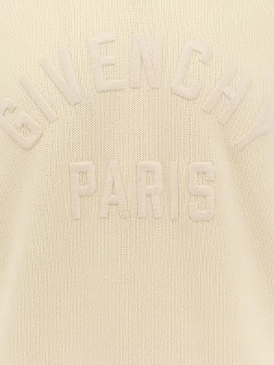 Givenchy Logo Sweater Sweaters And Cardigans Beige In Gray