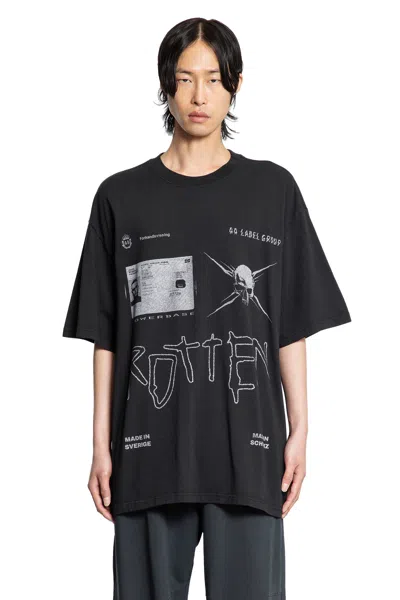 44 Label Group Commission T-shirt In Black