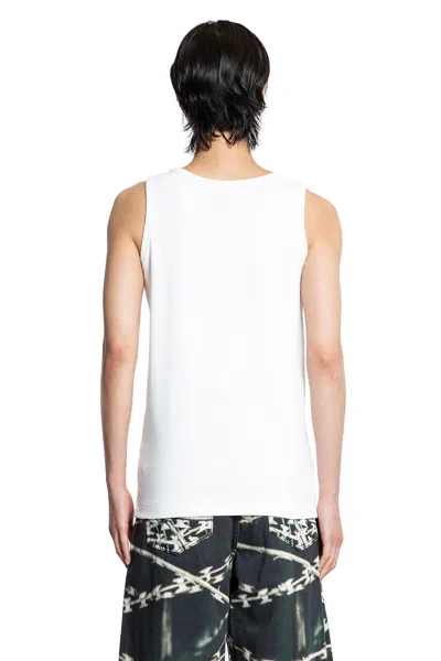 44 Label Group Logo-embroidered Vest In White