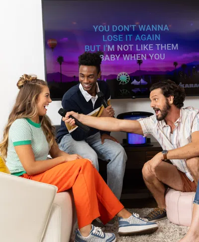 Singing Machine Bluetooth Professional Karaoke Hub In Transparent