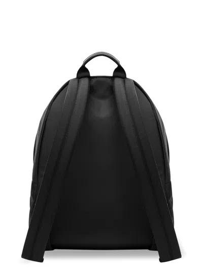 Givenchy Black Backpack With Adjustable Shoulder Straps And Logo On Front In Tech Fabric Man